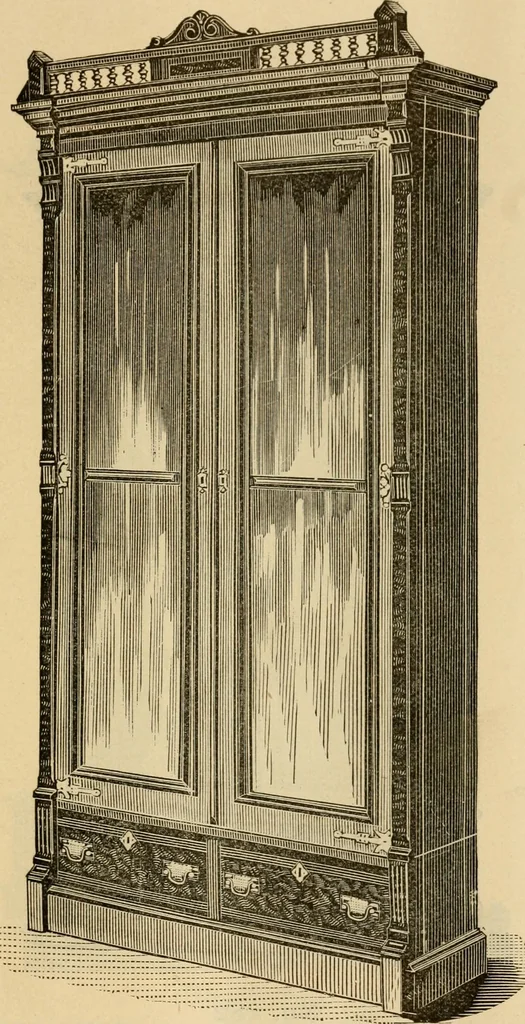 An illustration from Illustrated catalogue of office and library furniture., 1885, leaf 40