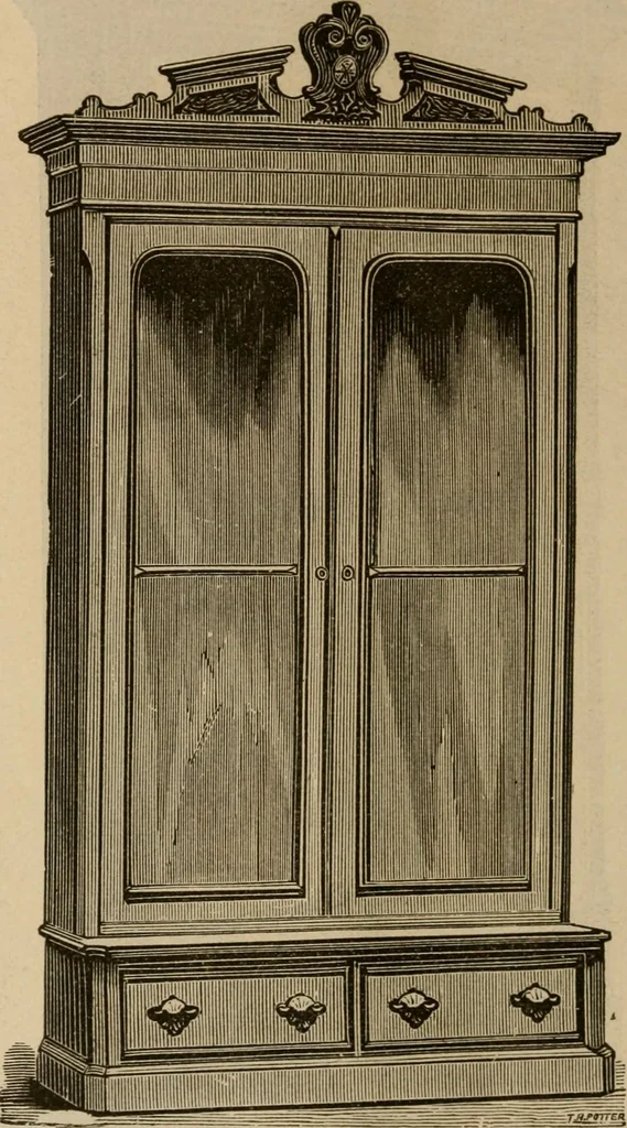 An illustration from Illustrated catalogue of office and library furniture., 1885, leaf 41