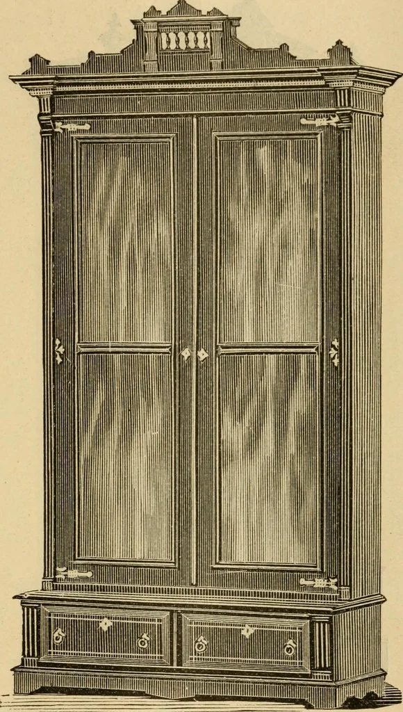 An illustration from Illustrated catalogue of office and library furniture., 1885, leaf 42