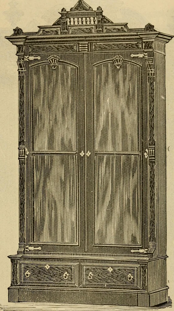 An illustration from Illustrated catalogue of office and library furniture., 1885, leaf 44
