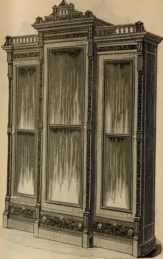 An illustration from Illustrated catalogue of office and library furniture., 1885, leaf 47