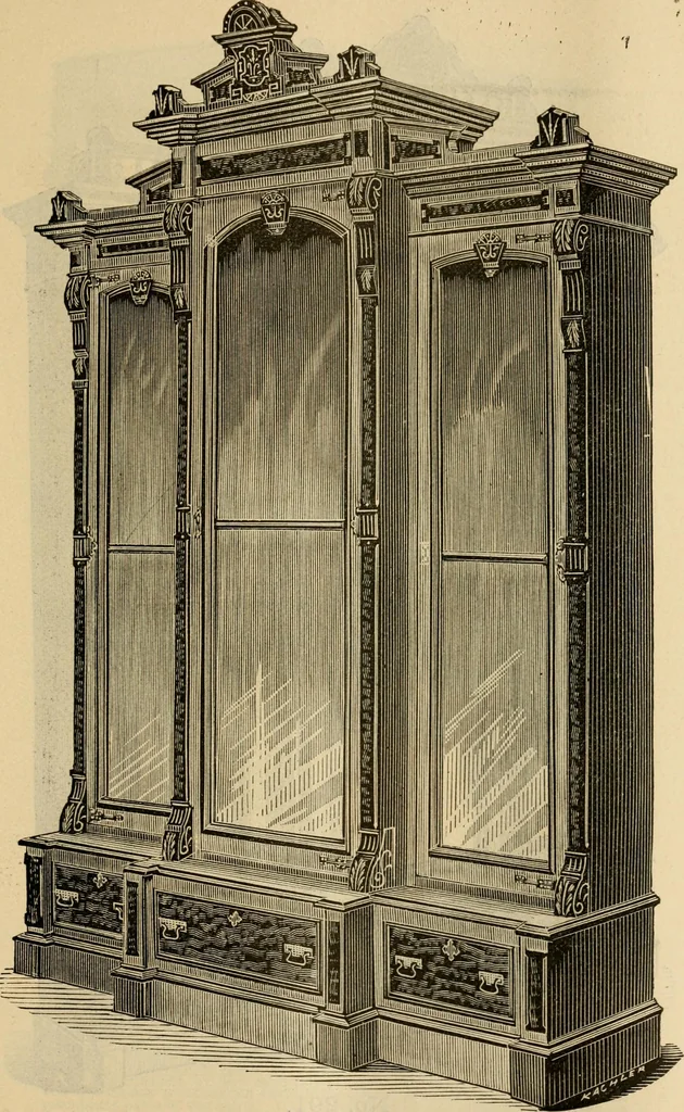 An illustration from Illustrated catalogue of office and library furniture., 1885, leaf 48