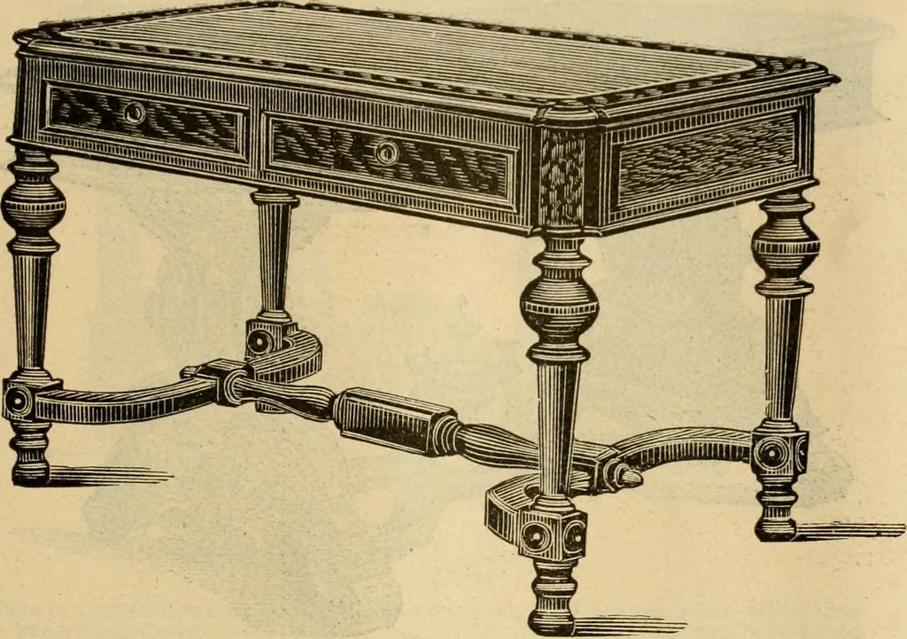 An illustration from Illustrated catalogue of office and library furniture., 1885, leaf 50
