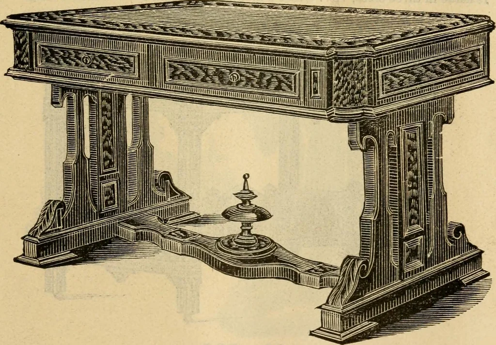 An illustration from Illustrated catalogue of office and library furniture., 1885, leaf 50