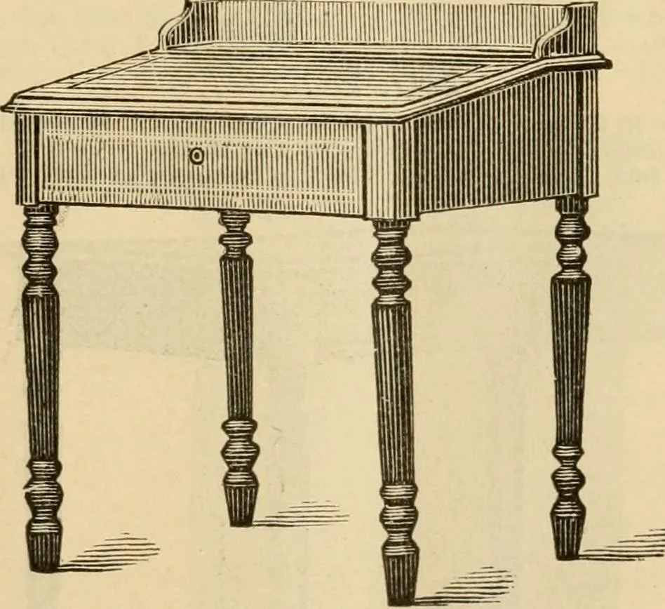 An illustration from Illustrated catalogue of office and library furniture., 1885, leaf 6