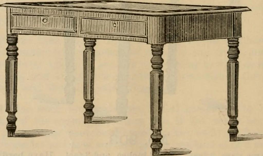 An illustration from Illustrated catalogue of office and library furniture., 1885, leaf 7