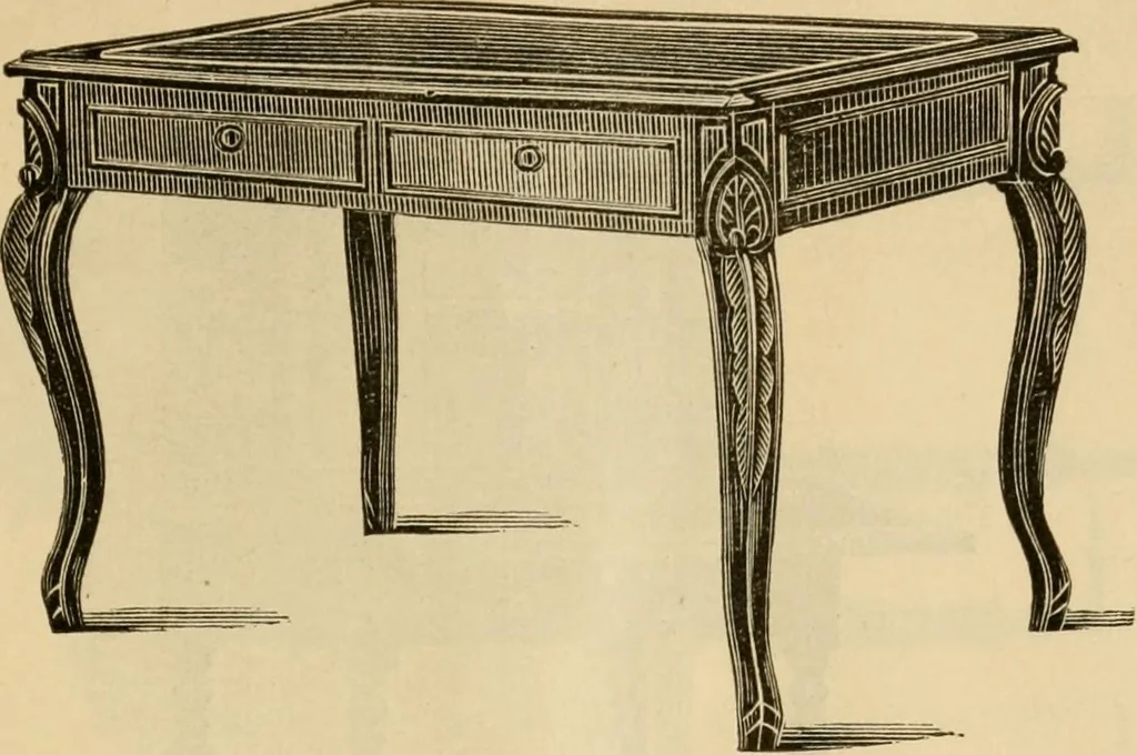 An illustration from Illustrated catalogue of office and library furniture., 1885, leaf 8