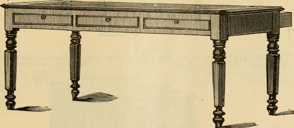 An illustration from Illustrated catalogue of office and library furniture., 1885, leaf 8