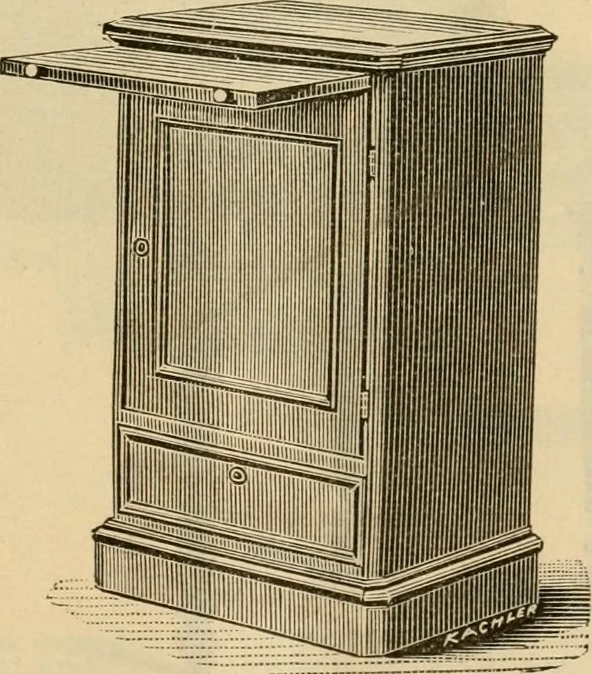 An illustration from Illustrated catalogue of office and library furniture., 1885, leaf 8