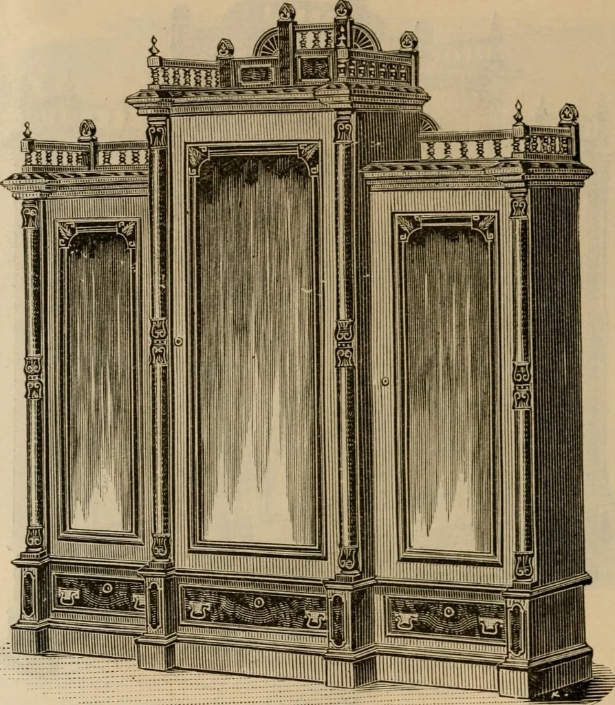 An illustration from Illustrated catalogue of office and library furniture., 1885, leaf 89