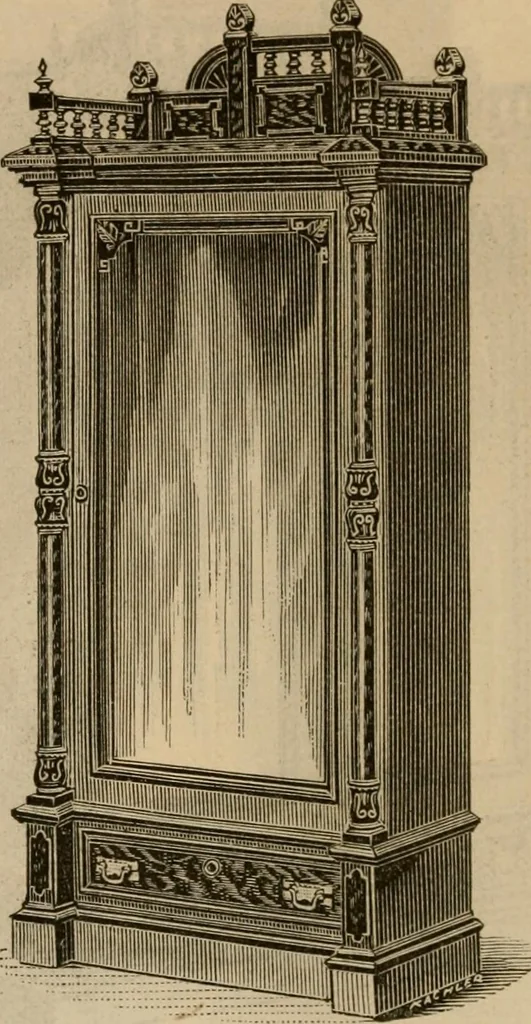An illustration from Illustrated catalogue of office and library furniture., 1885, leaf 91
