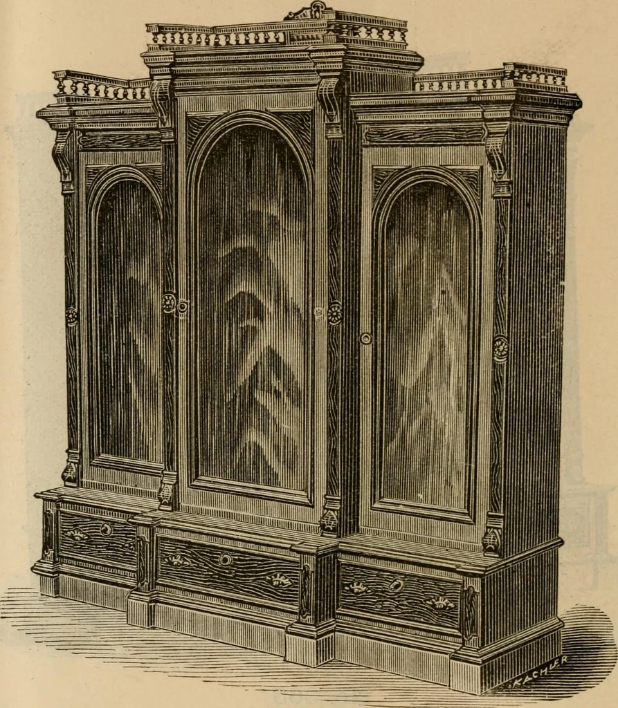 An illustration from Illustrated catalogue of office and library furniture., 1885, leaf 93