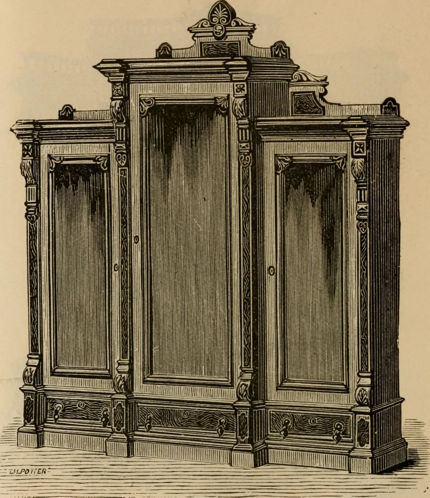 An illustration from Illustrated catalogue of office and library furniture., 1885, leaf 95