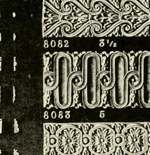 An illustration from Illustrated catalogue of period ornaments cast in composition and wood fibre for woodwork-furniture, 1900, leaf 227