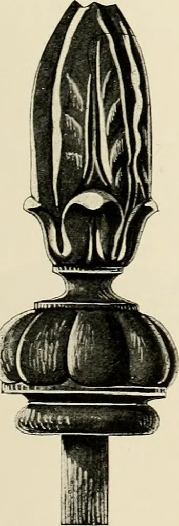 An illustration from Illustrated catalogue of period ornaments cast in composition and wood fibre for woodwork-furniture, 1900, leaf 314