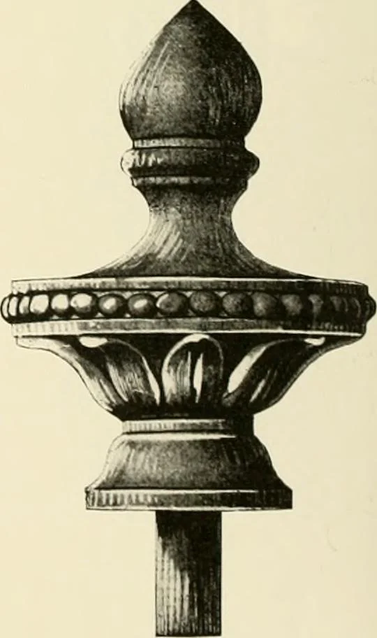 An illustration from Illustrated catalogue of period ornaments cast in composition and wood fibre for woodwork-furniture, 1900, leaf 315