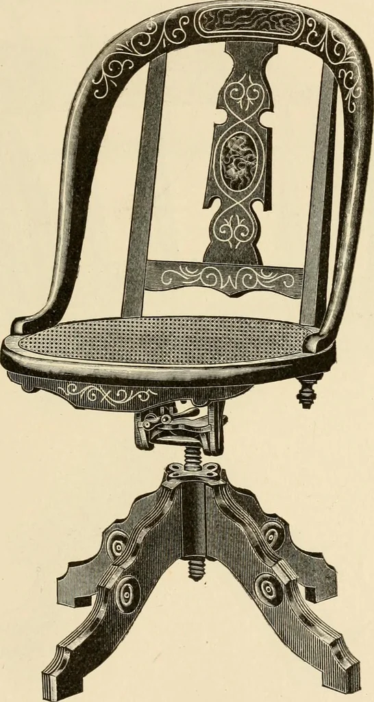 An illustration from Illustrated catalogue of the Sheboygan Chair Company., 1889, leaf 10