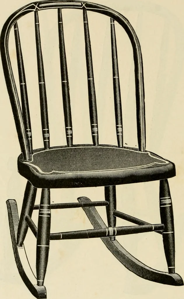 An illustration from Illustrated catalogue of the Sheboygan Chair Company., 1889, leaf 101