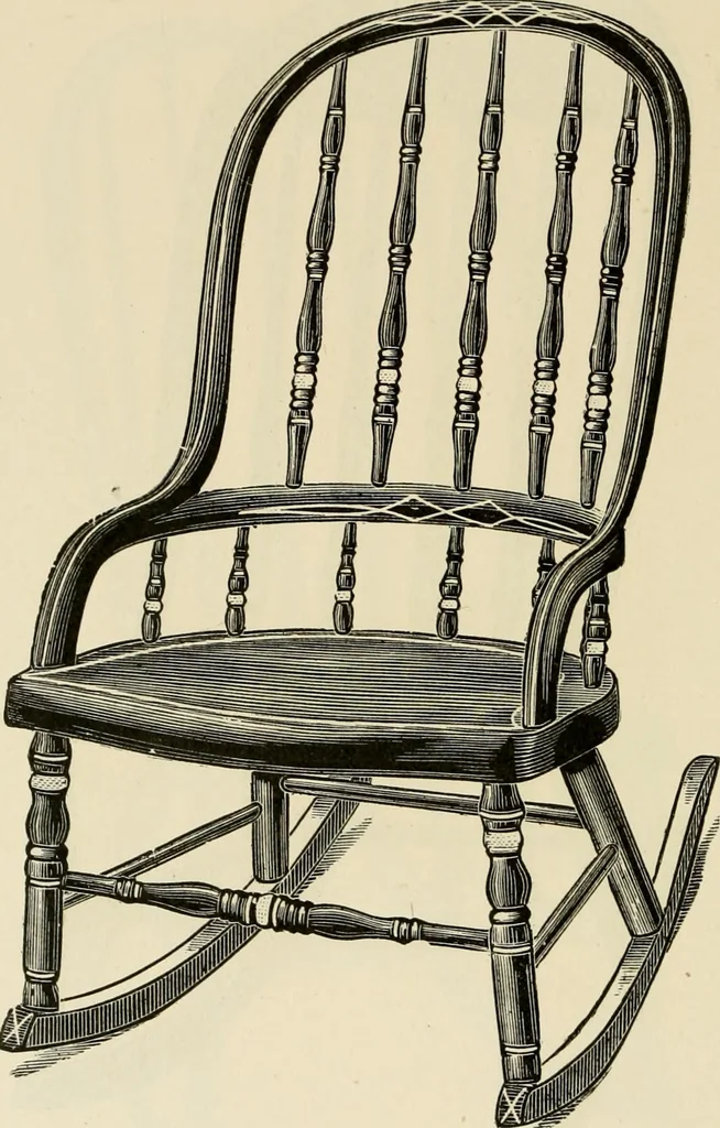 An illustration from Illustrated catalogue of the Sheboygan Chair Company., 1889, leaf 105