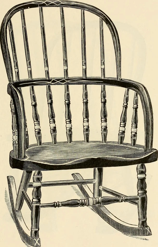 An illustration from Illustrated catalogue of the Sheboygan Chair Company., 1889, leaf 106