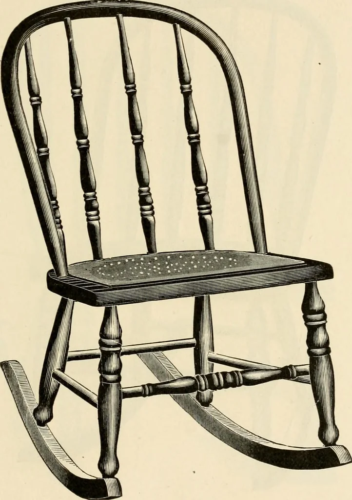 An illustration from Illustrated catalogue of the Sheboygan Chair Company., 1889, leaf 108