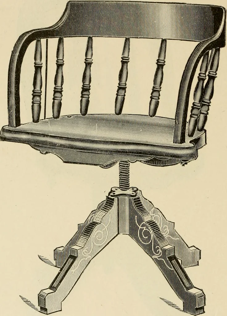 An illustration from Illustrated catalogue of the Sheboygan Chair Company., 1889, leaf 11