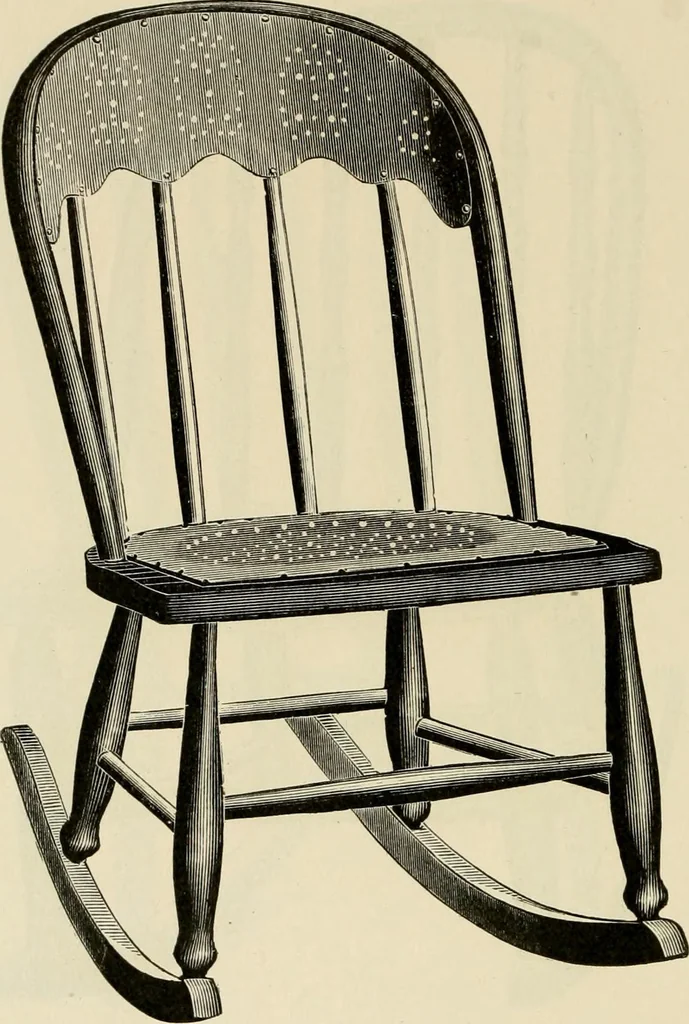 An illustration from Illustrated catalogue of the Sheboygan Chair Company., 1889, leaf 111