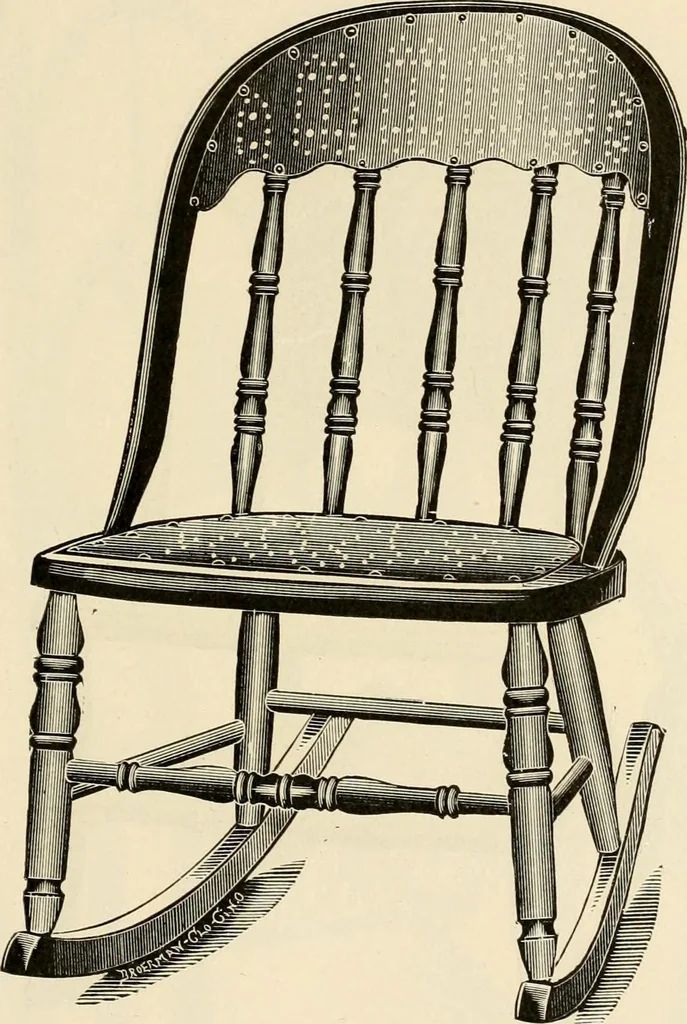 An illustration from Illustrated catalogue of the Sheboygan Chair Company., 1889, leaf 114