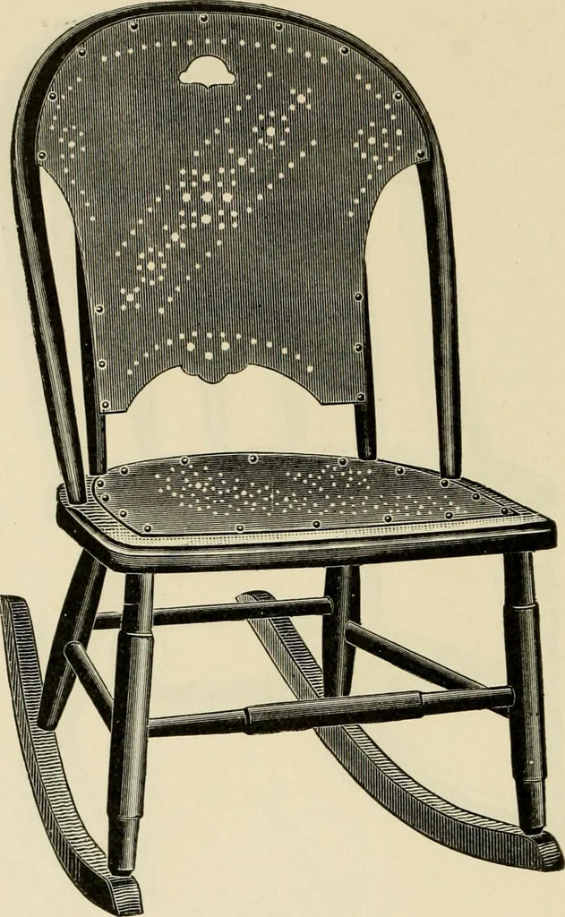 An illustration from Illustrated catalogue of the Sheboygan Chair Company., 1889, leaf 115