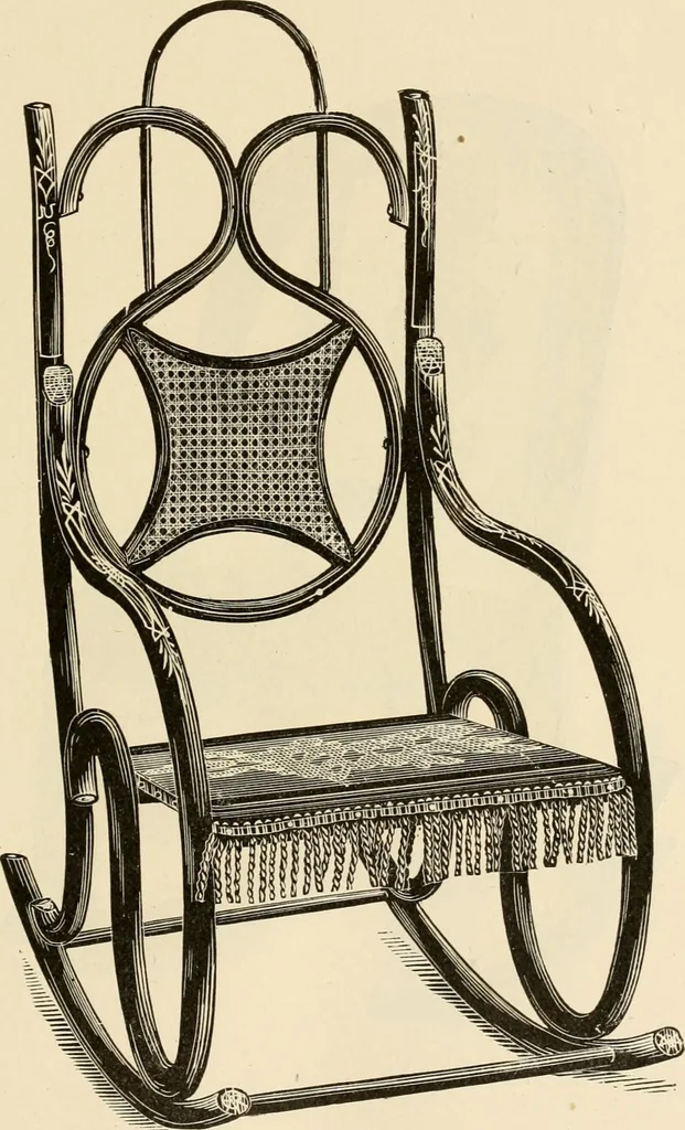 An illustration from Illustrated catalogue of the Sheboygan Chair Company., 1889, leaf 116