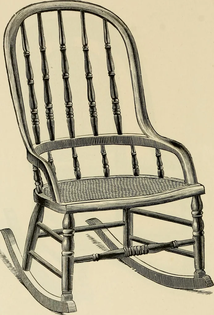 An illustration from Illustrated catalogue of the Sheboygan Chair Company., 1889, leaf 119