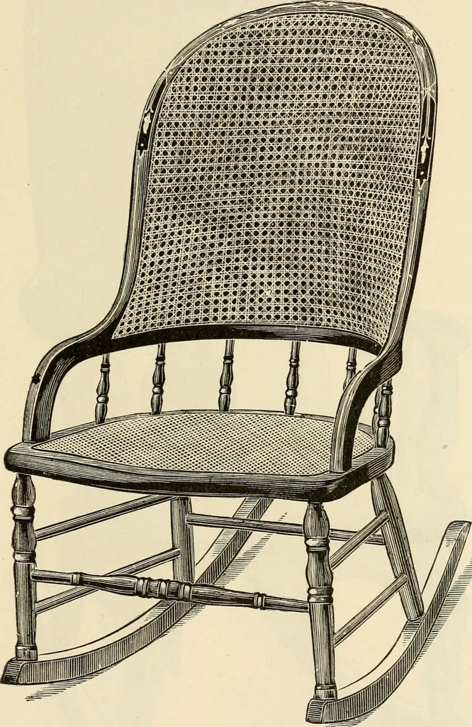 An illustration from Illustrated catalogue of the Sheboygan Chair Company., 1889, leaf 120