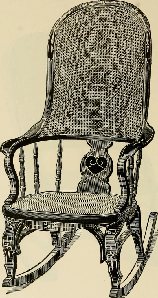An illustration from Illustrated catalogue of the Sheboygan Chair Company., 1889, leaf 121