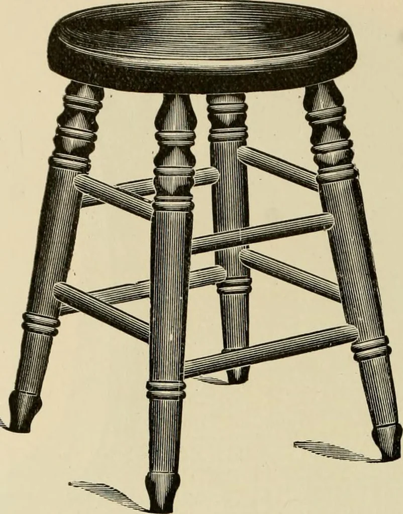 An illustration from Illustrated catalogue of the Sheboygan Chair Company., 1889, leaf 123
