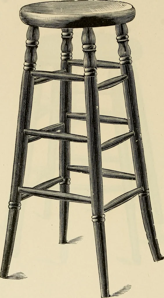 An illustration from Illustrated catalogue of the Sheboygan Chair Company., 1889, leaf 127