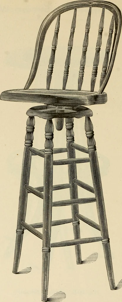 An illustration from Illustrated catalogue of the Sheboygan Chair Company., 1889, leaf 141