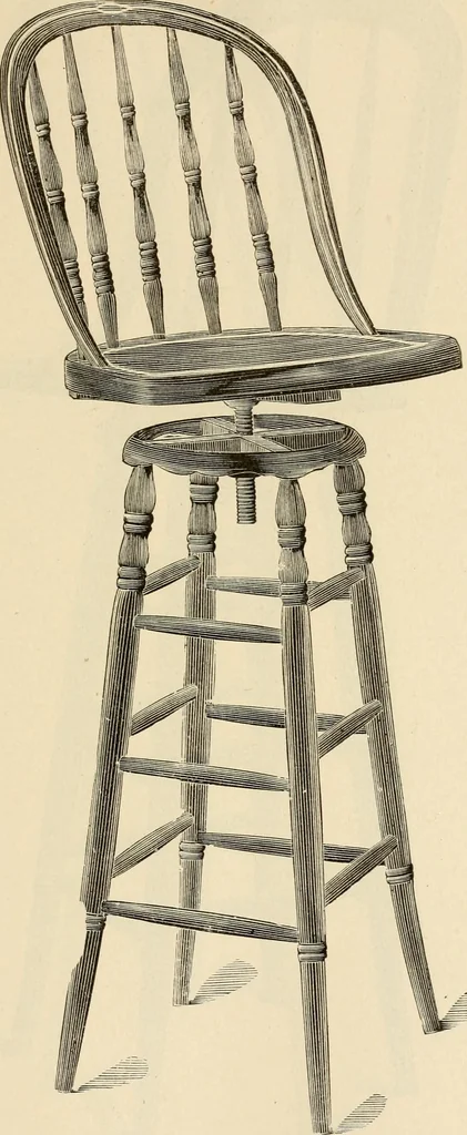An illustration from Illustrated catalogue of the Sheboygan Chair Company., 1889, leaf 142