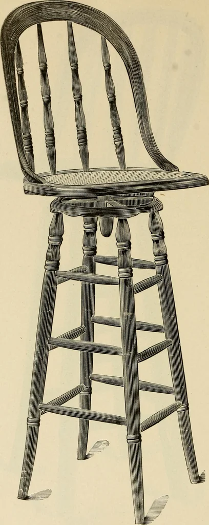 An illustration from Illustrated catalogue of the Sheboygan Chair Company., 1889, leaf 143