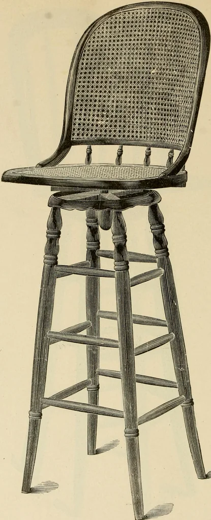 An illustration from Illustrated catalogue of the Sheboygan Chair Company., 1889, leaf 145