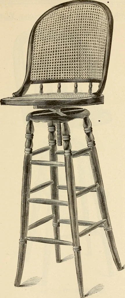 An illustration from Illustrated catalogue of the Sheboygan Chair Company., 1889, leaf 146