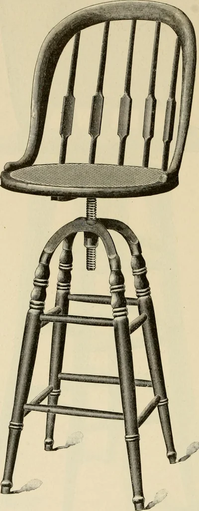 An illustration from Illustrated catalogue of the Sheboygan Chair Company., 1889, leaf 147