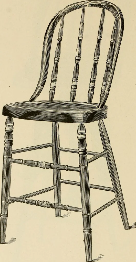 An illustration from Illustrated catalogue of the Sheboygan Chair Company., 1889, leaf 149