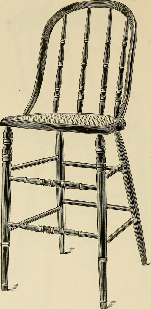 An illustration from Illustrated catalogue of the Sheboygan Chair Company., 1889, leaf 151