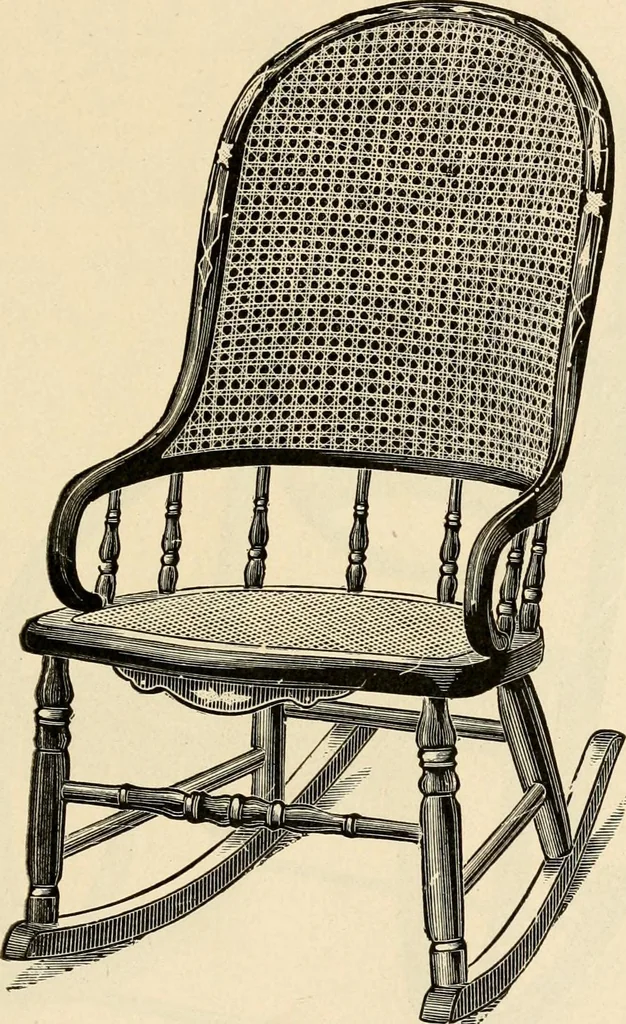 An illustration from Illustrated catalogue of the Sheboygan Chair Company., 1889, leaf 156