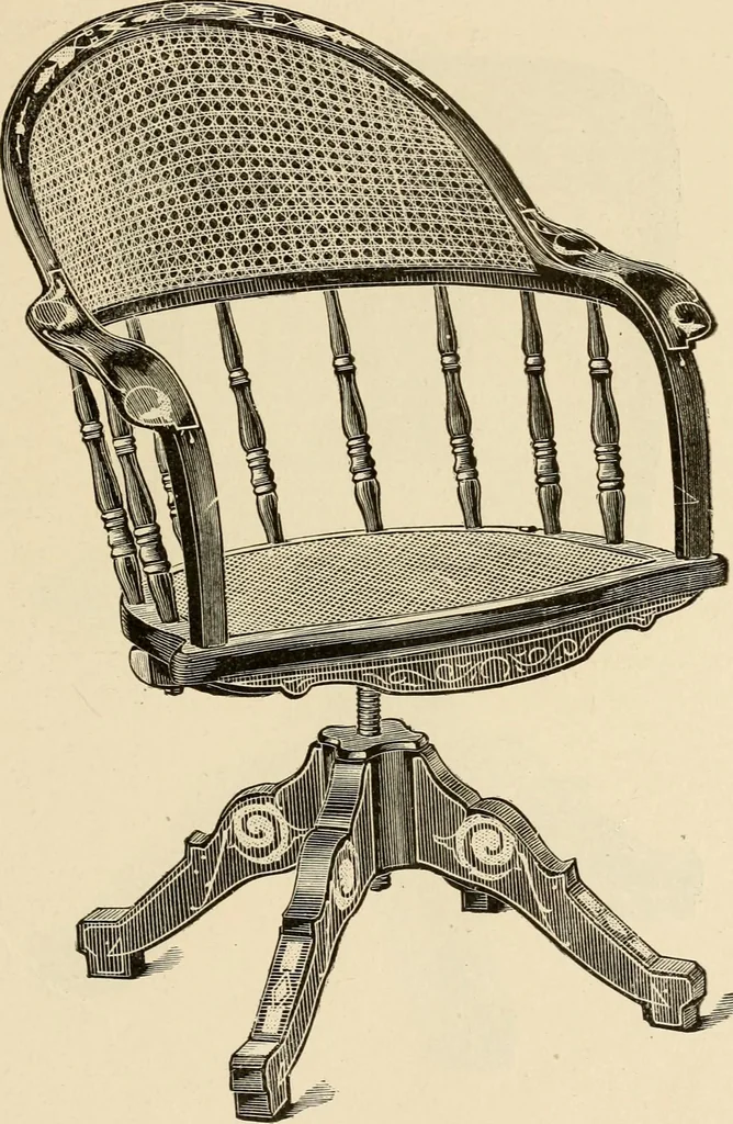 An illustration from Illustrated catalogue of the Sheboygan Chair Company., 1889, leaf 16