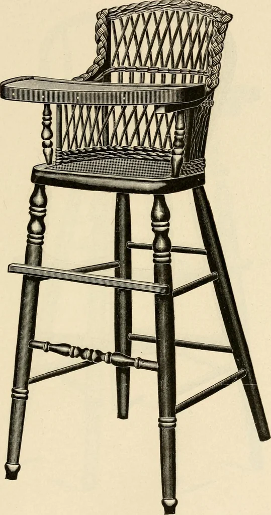 An illustration from Illustrated catalogue of the Sheboygan Chair Company., 1889, leaf 174