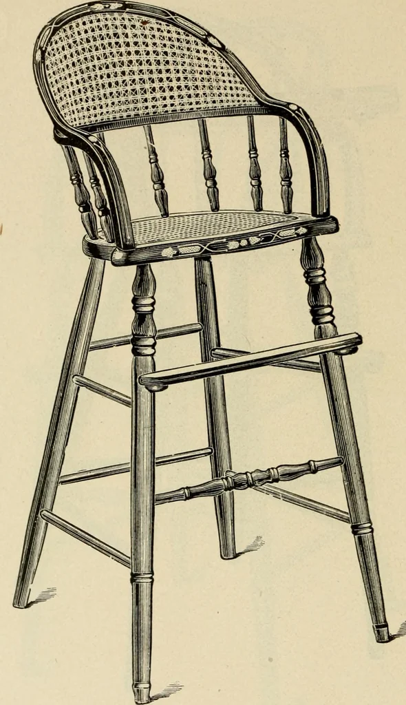An illustration from Illustrated catalogue of the Sheboygan Chair Company., 1889, leaf 185