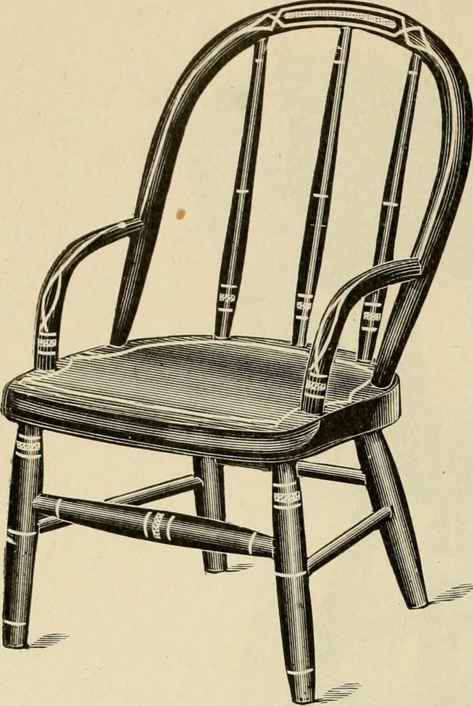 An illustration from Illustrated catalogue of the Sheboygan Chair Company., 1889, leaf 187