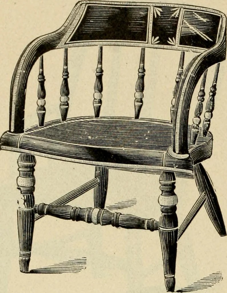 An illustration from Illustrated catalogue of the Sheboygan Chair Company., 1889, leaf 189