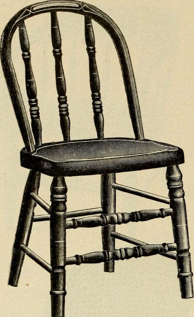 An illustration from Illustrated catalogue of the Sheboygan Chair Company., 1889, leaf 191
